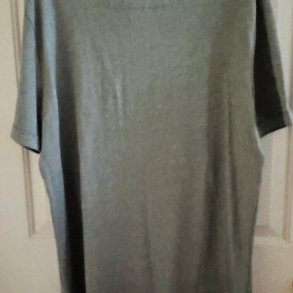 NWT Nautica Men’s Seaside Green Short Sleeve Button Up Shirt Size XL - Picture 4 of 5